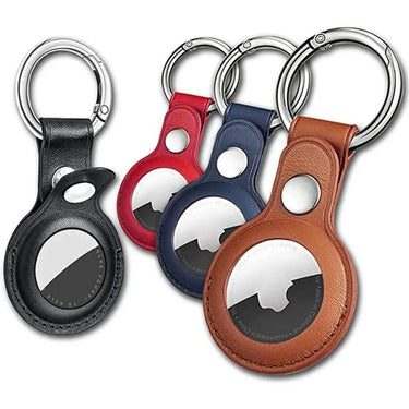 AirTag Leather Keychain - TechShopi